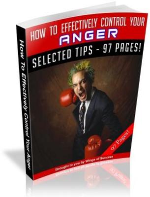 Product picture Anger Management: Mature Ways Of Dealing With Anger MRR Ebook