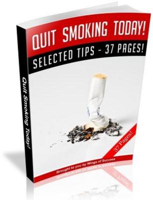 Product picture Quit Smoking Today MRR with Giveaway Rights eBook 