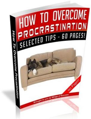 Product picture How To Overcome Procrastination MRR Ebook