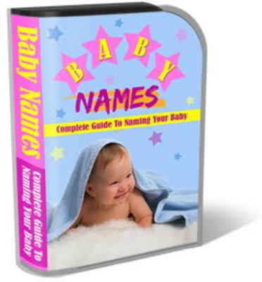 Product picture Baby Names Website Template Plr Pack