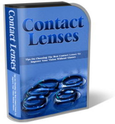 Product picture Contact Lenses Website Template Plr Pack