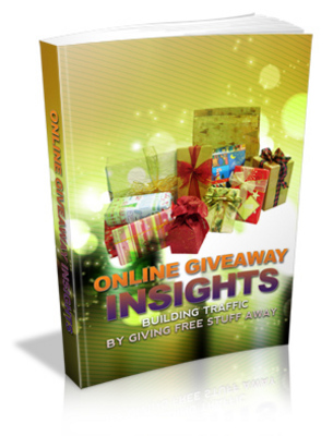 Product picture Online Giveaway Insights Building Traffic By Giving Free Stuff Away