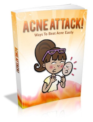 Product picture Acne Attack - Ways To Beat Acne Easily MRR with Giveaway Rights