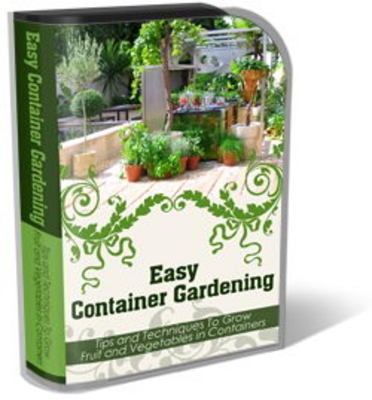 Product picture Container Gardening Website Template Plr Pack