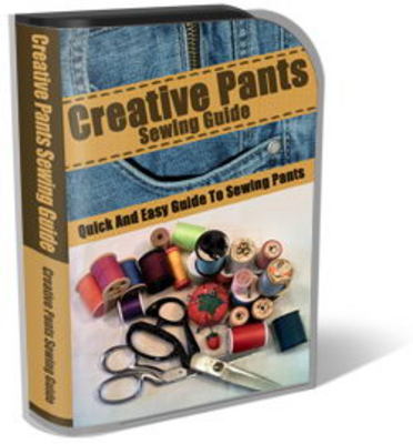 Product picture Creative Pants Sewing Website Template Plr Pack