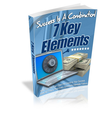 Product picture The 7 Key Elements Every Marketer Follows PLR Ebook