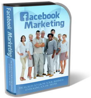 Product picture Facebook Marketing Website Template Plr Pack