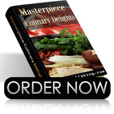 Product picture Masterpiece Culinary Delights PLR Ebook