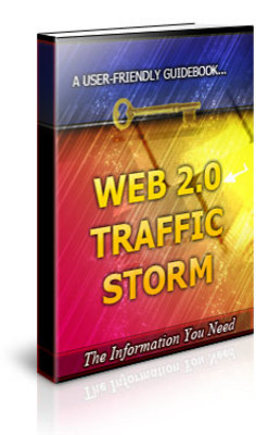 Product picture Web 2.0 Traffic Storm Unrestricted PLR Ebook 