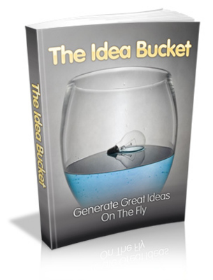 Product picture The Idea Bucket - Generate Great Ideas On The Fly MRR