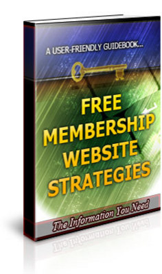 Product picture Free Membership Website Strategies Unrestricted PLR Ebook