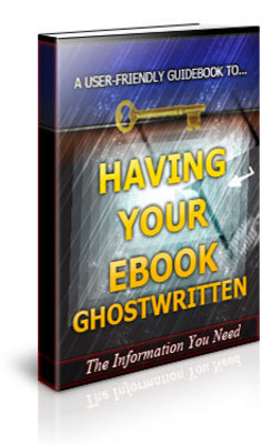 Product picture Having Your Ebook Ghostwritten Unrestricted PLR Ebook