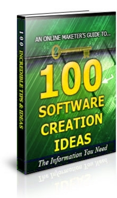 Product picture 100 Software Creation Ideas Unrestricted PLR Ebook