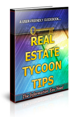Product picture Real Estate Tycoon Tips Unrestricted PLR Ebook