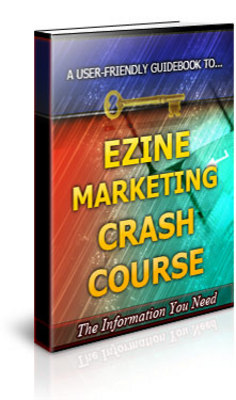 Product picture Ezine Marketing Crash Course Unrestricted PLR Ebook