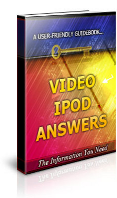 Product picture Video Ipod Answers Unrestricted PLR Ebook