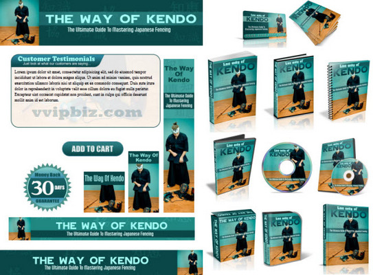 Product picture Kendo Website Template Plr Pack
