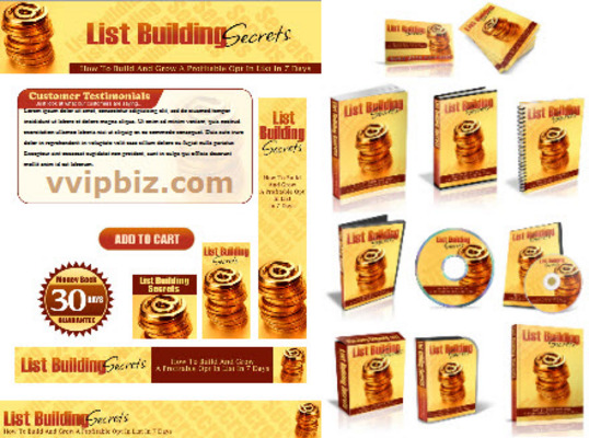 Product picture Email List Building Website Template Plr Pack