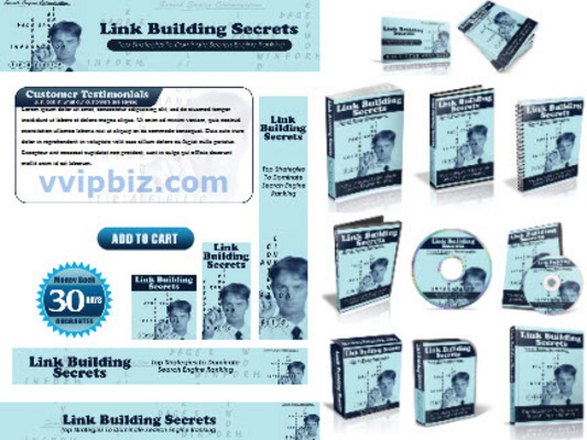 Product picture Link Building Secrets Website Template Plr Pack