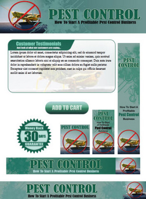 Product picture Pest Control Website Template Plr Pack