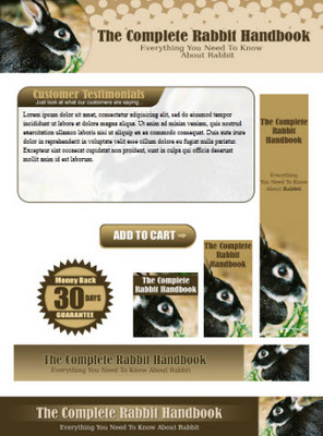 Product picture Rabbit Website Template Plr Pack