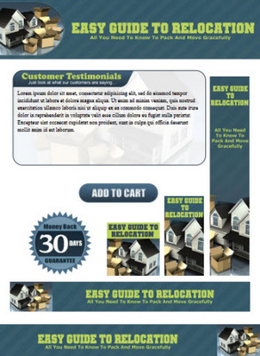 Product picture Relocation Website Template Plr Pack