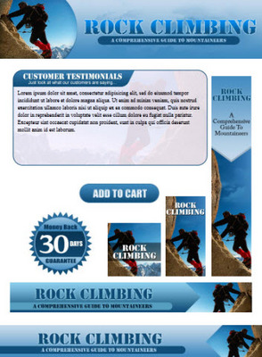 Product picture Rock Climbing Website Template Plr Pack