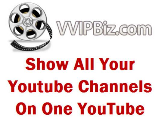Product picture Show All Your Youtube Channels On One YouTube Channel PLR Video