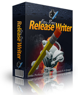Product picture Easy Press Release Writer Software with Master Resale Rights