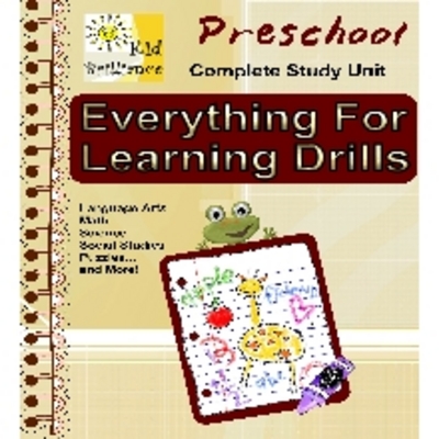 Product picture Everything For Learning Drills - Preschool with MRR