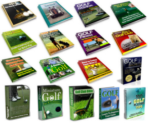Product picture Golf, Golfing PLR Reports Package with Special Bonus