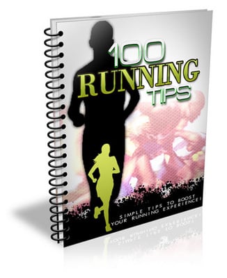Product picture 100 Running Tips MRR /Giveaway Rights