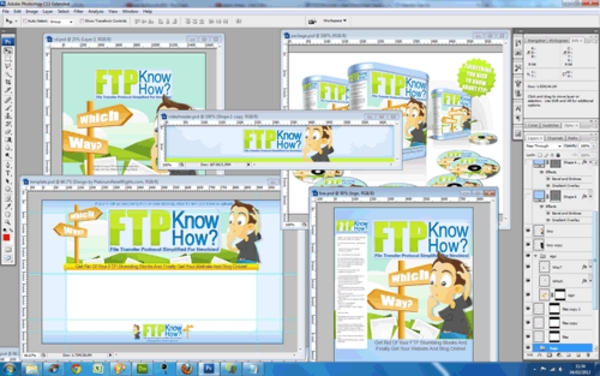 Product picture FTP Know How PSD Graphics Set