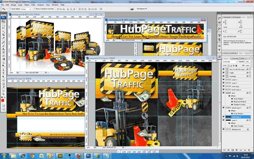 Product picture Hubpages PSD Templates - Quality Unflattened PSDs Pack