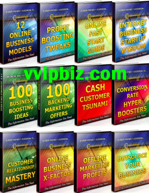 Product picture Online Business Unrestricted PLR Ebooks Package