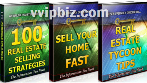 Product picture Real Estate Unrestricted PLR Ebook Package
