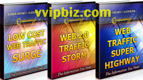 Product picture Traffic Building Unrestricted PLR Ebook Package