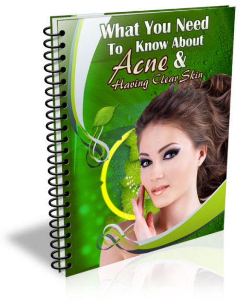 Product picture What You Need to Know About Acne (PLR)