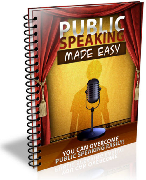 Product picture Public Speaking Made Easy PLR
