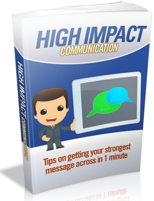 Product picture High Impact Communication MRR / Giveaway Rights