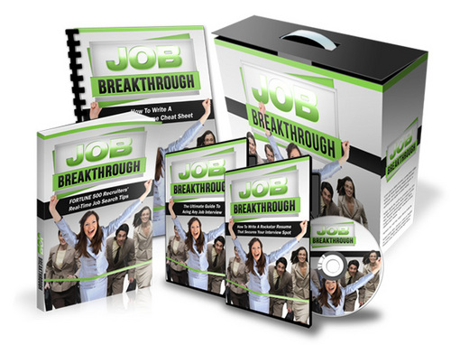 Product picture Job Breakthrough Video Course with MRR