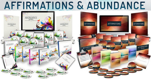 Product picture Affirmations And Abundance Twin Pack (10 eBooks, Video Course)