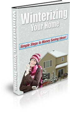 Product picture Winterizing Your Home :Simple Steps to Money Saving Ideas!