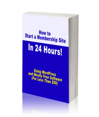 Product picture How to Start a Membership Site In 24 Hours! - PLR