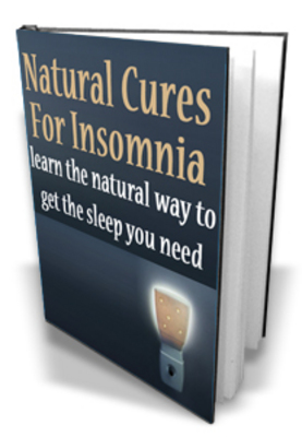 Product picture Natural Cures For Insomnia MRR Ebook
