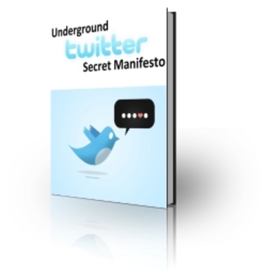 Product picture Underground Secret Twitter Manifesto - MRR