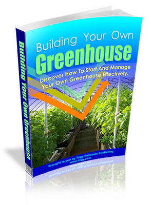Product picture Building Your Own Greenhouse MRR