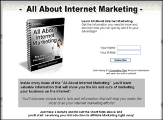 Product picture All About Internet Marketing - Promoting Your Business - PLR