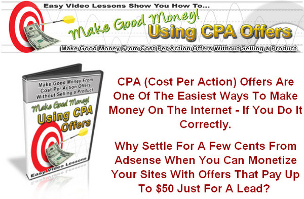 Product picture Learn To Make Good Money Using Cpa Offers Videos Series