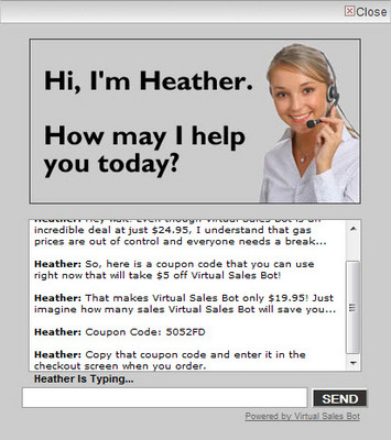 Product picture *Hot* Virtual Sales Bot - MRR Included